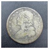 1831 Capped Bust Silver Quarter.