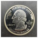 1999-s Pennsylvania State Quarter Proof Issue.