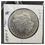 1884-s Morgan Silver Dollar Better Grade. Mintage