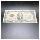1928-E $2 Red Seal United States Note.
