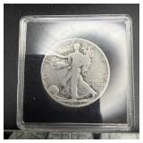 1920 Walking Liberty Silver Half Dollar.
