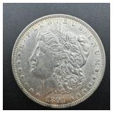 1881-cc Vam-3 Spitting Eagle Morgan Silver Dollar