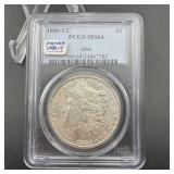 1890-CC Morgan Silver Dollar PCGS MS64 GSA VAM-7 o