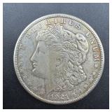 1921-S Morgan Silver Dollar. Mintage 21,695,000.