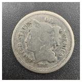 1868 Three Cent Piece.