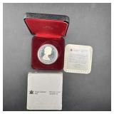 1985 Royal Canadian Mint Silver Dollar 100th Anniv
