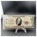 1929 $10 Union National Bank Of Eau Claire Wiscons