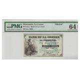 Super Rare La Crosse Wisconsin Bank Of La Crosse 5