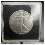 1933-S Walking Liberty Silver Half Dollar.