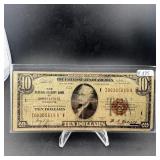 1929 $10 Federal Reserve Bank of Minneapolis Minne
