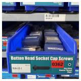 Bin With Assorted Hardware Items. See Photo. Pleas