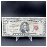 1963 $5 Red Seal United States Note