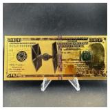 Star Wars Gold Foil Novelty Note