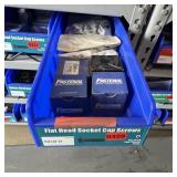 Bin With Assorted Hardware Items. See Photo. Pleas