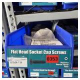 Bin With Assorted Hardware Items. See Photo. Pleas