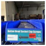 Bin With Assorted Hardware Items. See Photo. Pleas