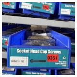 Bin With Assorted Hardware Items. See Photo. Pleas