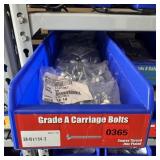 Bin With Assorted Hardware Items. See Photo. Pleas