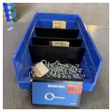 Assortment Of Screw Eyes.