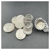 $10 Roll Of 2025-d Kennedy Half Dollars ï¿½ Shown As