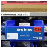 Bin With Assorted Hardware Items. See Photo. Pleas