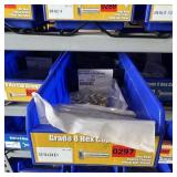 Bin With Assorted Hardware Items. See Photo. Pleas