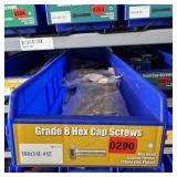 Bin With Assorted Hardware Items. See Photo. Pleas