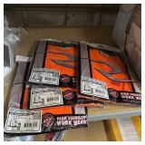 4 Qty ï¿½ 4xl High Visibility Orange Safety Vests Wi