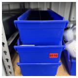 3 Qty ï¿½ Storage Bins With Compartment Organizers (