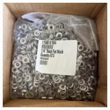 Approximately Ninety 3/4 In. Thick Flat Washers.