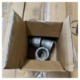 3 Qty ï¿½ 1 In. To 2 In. Galvanized Pipe Reducers.