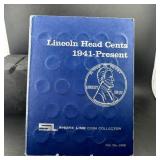Lincoln Wheat Cent Album 1941ï¿½1966