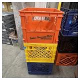 Three Milk Crates.