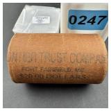 $20 Morgan Silver Dollar Roll -1881 Face / Cc Tail