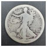 1917-s Walking Liberty Silver Half Dollar ï¿½ 90% Si
