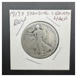 1917-s Walking Liberty Silver Half Dollar ï¿½ Revers