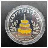Happy 40th Birthday Silver Round ï¿½ Silver Round Co