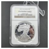 2013-w Ngc Pf69 Ultra Cameo American Silver Eagle