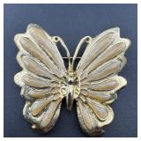 Vintage Butterfly Brooch
