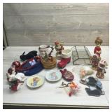 Lot of Christmas Ceramic Decorations and Items.