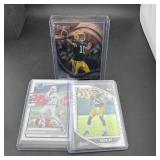 (3) Jordan Love Rookie Football Cards.