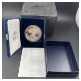 1998-p Proof American Silver Eagle (mintage 450,72