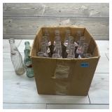 Collectible Glass Soda Bottles ï¿½ Assorted collecti