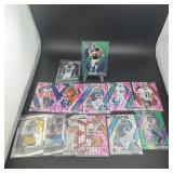 Nfl Parallel & Football Card Lot - Includes Devin