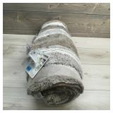 24 x 36 inch Mineral Spring Cotton Swirl Bath Mat.