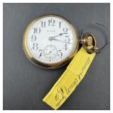 Elgin BW Raymond 18 Size Gold-Filled Pocket Watch,