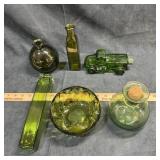 Emerald Green Glass Assortment