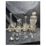 Etched & Cut Glass Stemware and Decanters