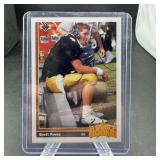 Brett Favre Star Rookie Football Card.
