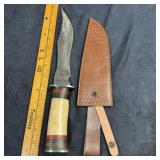New LMK handmade Damascus steel Bowie knife with a